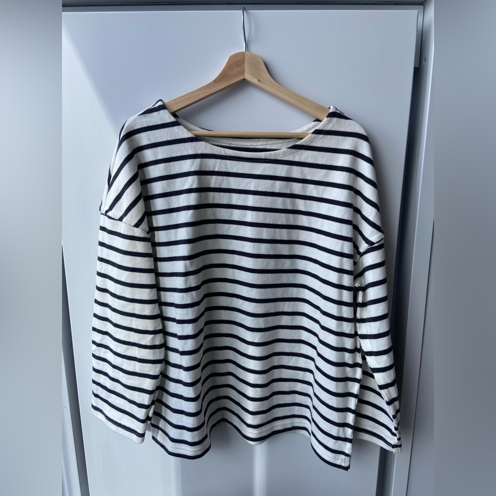 Madewell mariner striped shirt